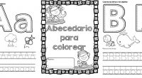 Divertido abecedario para colorar y divertirse los mas pequeños. DESCARGA EL ABECEDARIO EN PDF ABECEDARIO PARA COLORERAR