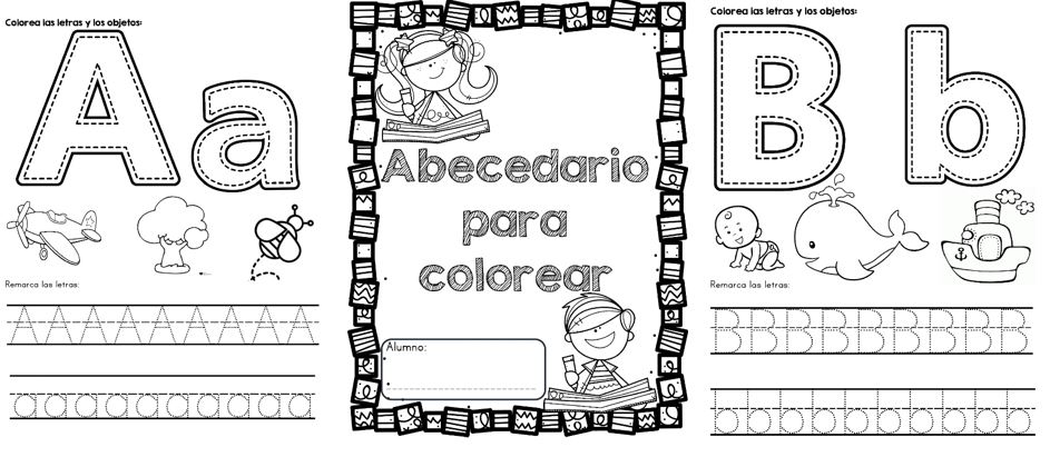 ABECEDARIO PARA  COLORERAR Divertido abecedario para colorar y divertirse los mas pequeños. DESCARGA EL ABECEDARIO EN PDF ABECEDARIO PARA COLORERAR
