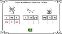 Os presentamos este ejercicio de lengua para trabajar la conciencia silábica, especialmente útil para trabajar con alumnos que tengan o puedan tener problemas lectoescritores. Hay que ordenar las sílabas que […]