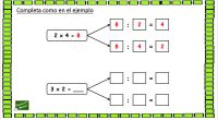 Os dejamos este ejercicio matemático para trabajar la relación que existe entre la multiplicación y la división; y que los alumnos puedan comprender el nexo entre ambas operaciones. Además es […]