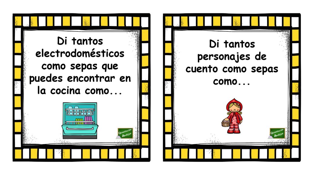 Hoy os proponemos este divertido juego para trabajar tanto estimulación cognitiva como competencia léxica; una serie de tarjetas en las que hay que nombrar tantos objetos o lo que se […]