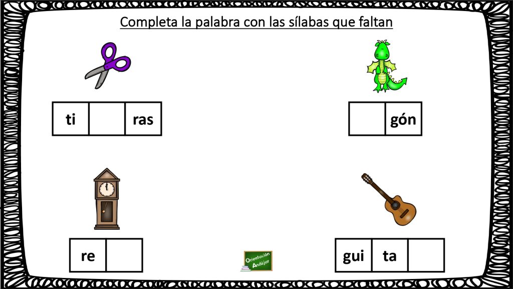 En las fichas de hoy se han perdido algunas sílabas, pero no te preocupes porque hay unos divertidos dibujos para ayudarte a averiguar cuál es la que falta.  Esta actividad […]