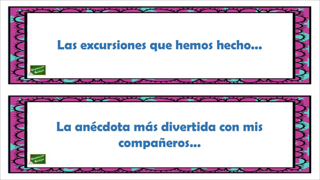 Hoy os traemos una divertida dinámica para realizar estos últimos días de clase y hacer un repaso del curso que está a punto de acabar con los mejores recuerdos. Una […]