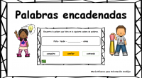 Estos materiales se centran tanto en la identificación de sílaba inicial como final, a través del juego «Las palabras encadenadas», en esta ocasión presentadas en formato interactivo. Palabras encadenadas consiste […]