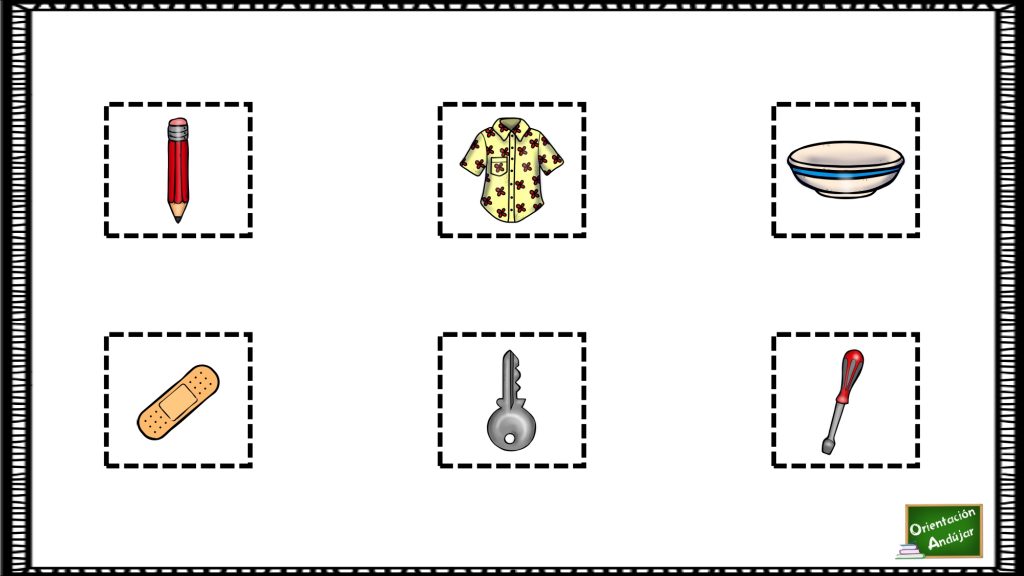 Recorta y pega: ¿Dónde va cada objeto? Hoy os traemos una divertida actividad manipulativa que consiste en recortar y pegar donde corresponda cada objeto. Un ejercicio pensado para trabajar la categorización y la clasificación.