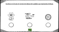 Para trabajar la conciencia silábica os presentamos el siguiente ejercicio , que consiste en contar el número de sílabas que tiene la palabra representada por el dibujo y escribirla en […]