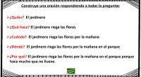 Completa actividad para trabajar la conciencia morfosintáctica y la escritura creativa en las que nuestros alumnos tendrán que ir construyendo una oración a través de las respuestas de las preguntas […]