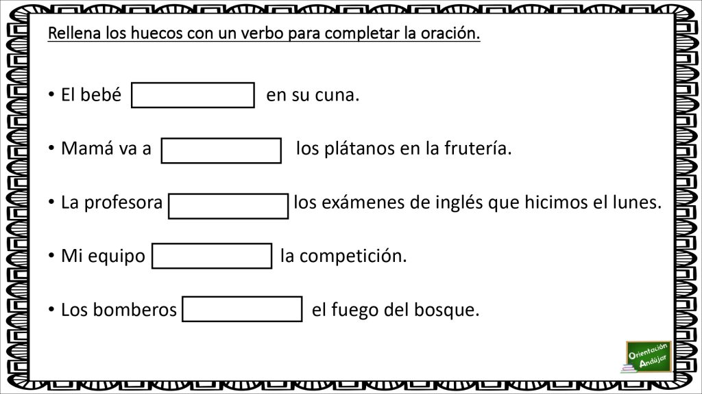 Los verbos son las palabras que indican la acción que realizan o el estado en el que están las personas, los animales, las plantas o las cosas. Cada verbo tiene […]