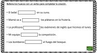 Los verbos son las palabras que indican la acción que realizan o el estado en el que están las personas, los animales, las plantas o las cosas. Cada verbo tiene […]