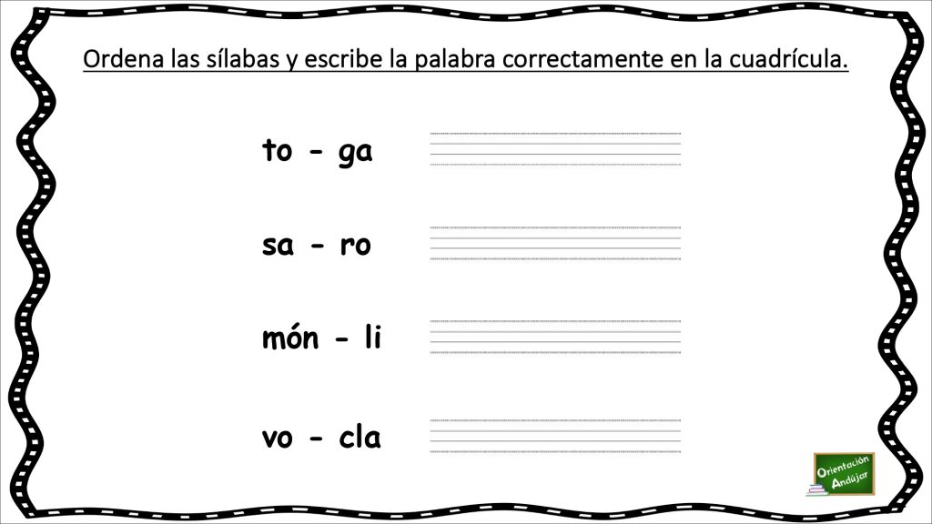 La actividad que os traemos a continuación puede resultar muy útil para trabajar tanto en el aula como en casa con niños que presenten o puedan presentar dislexia. A partir […]