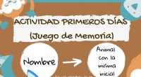 Hoy tenemos un material super chuli, esta realizado por la maestra Marina Iglesias @lanubedeprimaria se trata de una actividad que ella realiza los primeros días de clase para aprenderse los […]