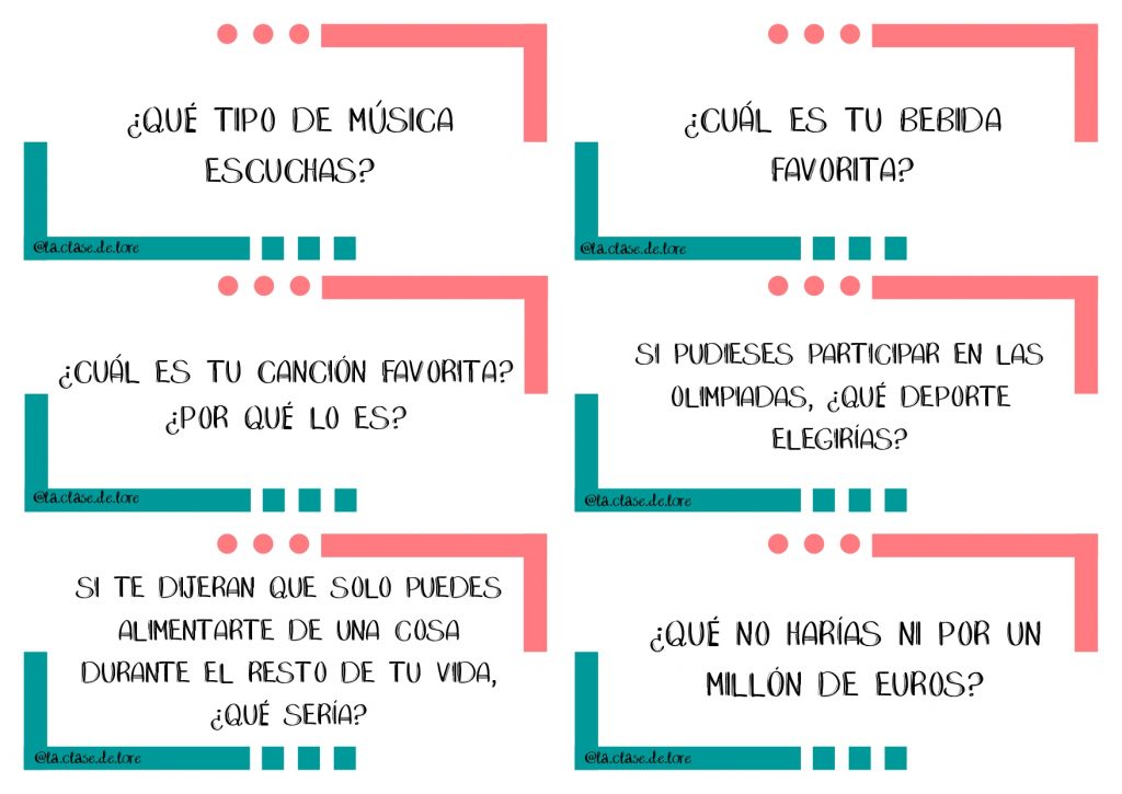 Super materiales para los primaros días de clase que nos comparte para todos nuestros seguidores @la.clase.de.lore . Son 102 tarjetas que os servirán para conocer mejor a vuestros/as alumnos/as durante […]