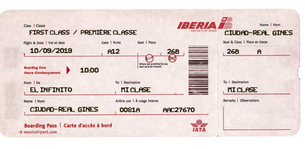 Una forma diferente de recibir a tus alumnos es mediante la entrega de este original billete de avión que puedes modificar a tu gusto.       http://omatic.musicairport.com/   SUPER […]