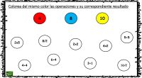 Completa actividad para trabajar al mismo tiempo atención y habilidades matemáticas, a través del calculo mental y las operaciones básicas. El ejercicio consiste en colorear del mismo color los círculos […]