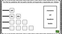 Ejercicios como el que os traemos a continuación permiten asimilar la estructura silábica del  lenguaje con mayor consciencia, y por tanto, favorecen el desarrollo posterior de la lectoescritura, sobre todo […]