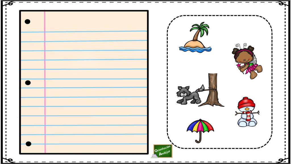 Actividades de lengua como la que os traemos a continuación no sólo fomenta la habilidad lingüística sino que además ayuda a desarrollar la escritura y la creatividad en nuestros alumnos.