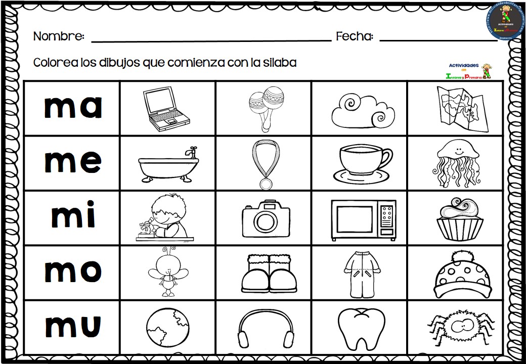 sílabas ma me mi mo mu (2) - Orientación Andújar - Recursos Educativos