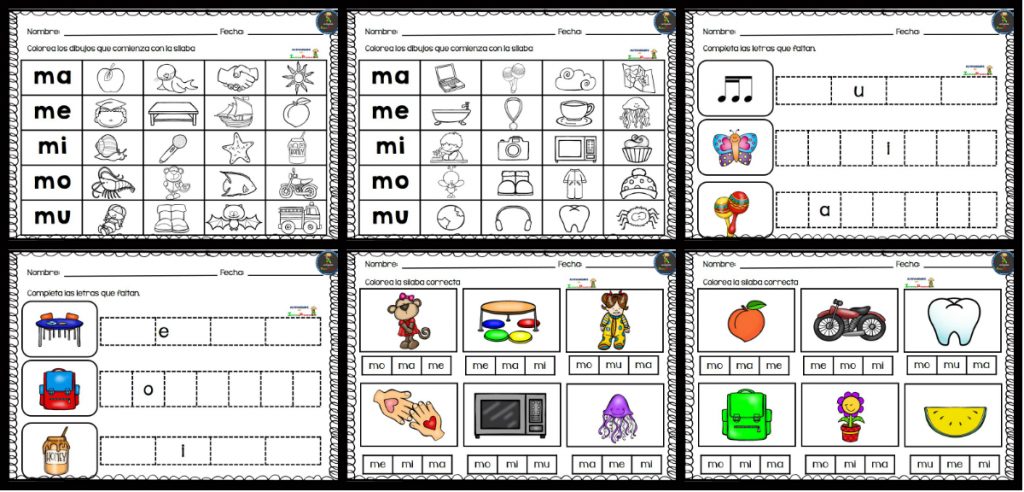 Fichas para repasar las sílabas Sílaba Se llama sílaba a cada una de las entidades fonéticas en las que se divide una palabra. La división silábica se realiza mediante guiones ( – […]