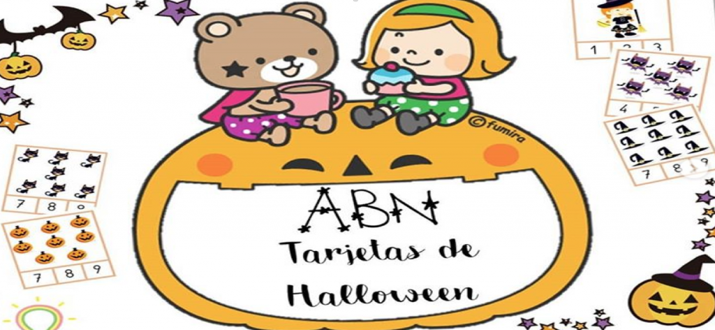 ABN HALLOWEEN CONTEO RECURSOS FICHAS