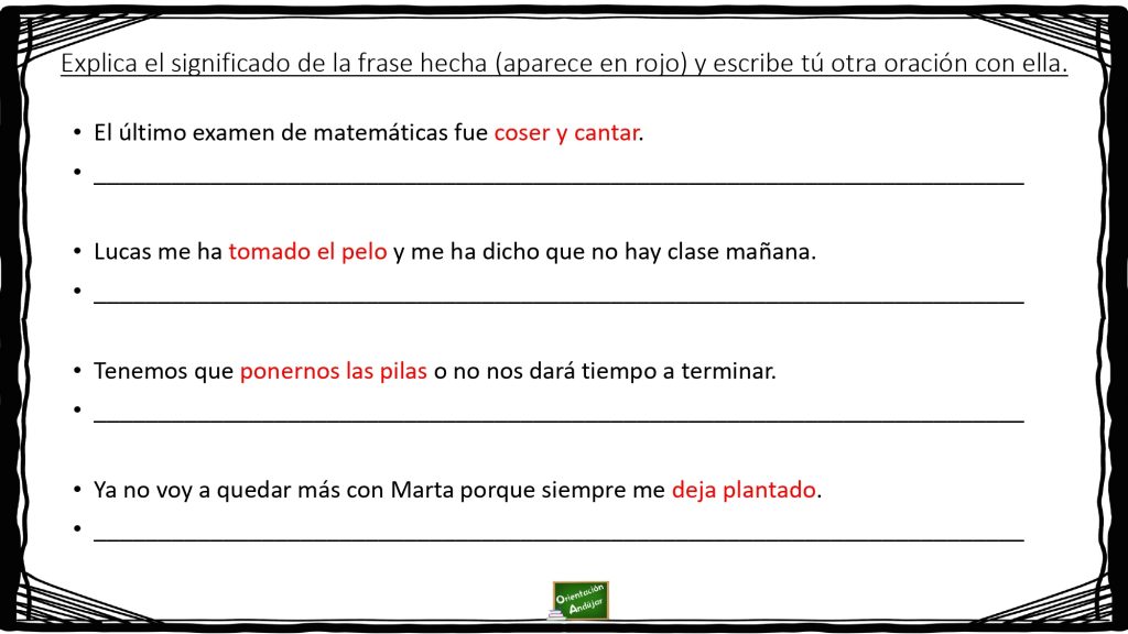 Una frase hecha es una expresión que tiene forma fija, sentido figurado, y es de uso común para la mayor parte de las personas que pertenecen a una comunidad lingüística. […]
