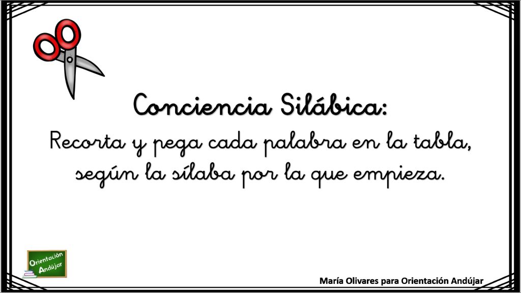 En esta entrada vas a poderte descargar un lote de fichas de conciencia silábica para trabajar este aspecto, de una forma divertida y diferentes recortando y pegando. Una actividad muy manipulativa. […]