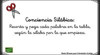 En esta entrada vas a poderte descargar un lote de fichas de conciencia silábica para trabajar este aspecto, de una forma divertida y diferentes recortando y pegando. Una actividad muy manipulativa. […]