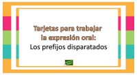 El prefijo arbitrario que nosotros hemos llamado disparatado, es ideal para trabajar los prefijos en el aula. Consiste en enlazar al azar prefijos con sustantivos. El resultado pueden ser palabras […]