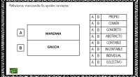 A continuación, os dejamos un ejercicio para trabajar y aprender a clasificar las palabras según la clase de sustantivo que sea. El ejercicio consiste en que una vez dada dos […]