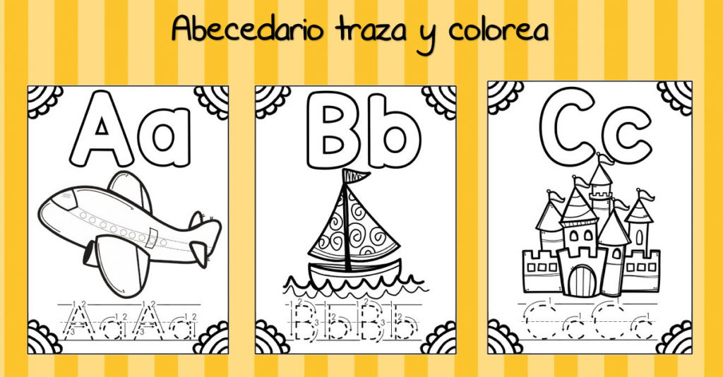 Os dejamos este espectacular abecedario para que puedes divertirte coloreando y practicando el trazo de todas las letras del alfabeto. DESCARGA EL ABECEDARIO EN PDF ABC colorear y trazar BLANCO […]