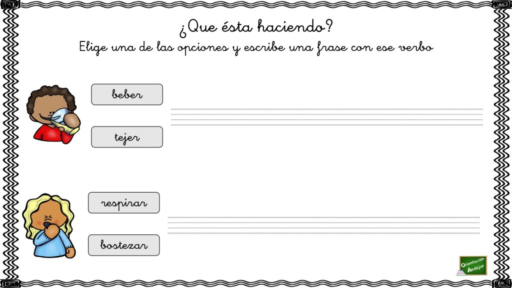 Las fichas de lectura y escritura están pensadas para reforzar la iniciación lectora. En esta ocasión tomamos como centro de interés los verbos de acción. Los verbos de acción hacen referencia a […]