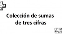 Pes eso una serie de actividades de operaciones matemáticas de sumas de números de tres cifras con y sin llevada. DESCARGA LAS SUMAS EN PDF Colección de fichas de sumas […]