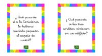 Hoy os traemos un divertido juego para trabajar en el aula la expresión oral y el pensamiento creativo. Se trata de una serie de 10 tarjetas que plantean situaciones disparatas […]