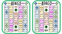 El Bingo de las sumas y las restas es una variación educativa del clásico juego de bingo, pero en lugar de números al azar, se utilizan operaciones matemáticas. Cada tarjeta […]
