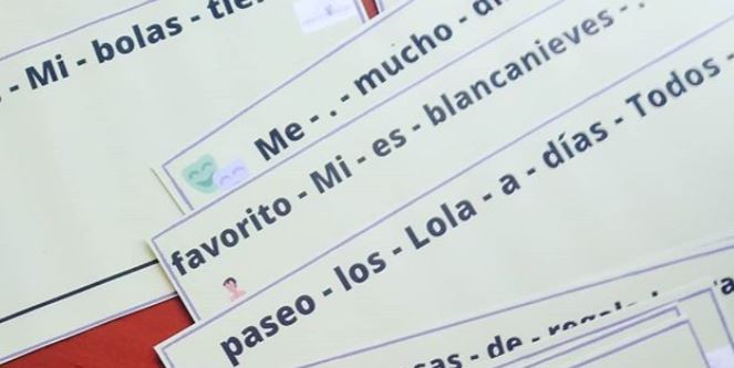 Hoy os presentamos varias tarjetas formato llavero para trabajar la conciencia léxica y la estructuración sintáctica. Deben ordenar la frase de cada tarjeta para que tenga sentido respetando las mayúsculas […]