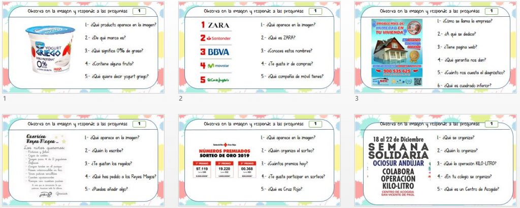 En esta entrada de nuestro blog  te ofrecemos una serie de  fichas de comprensión lectora con anuncios publicitarios.  Se trata de actividades de comprensión que utilizan las carteles publicitarios, etiquetas […]