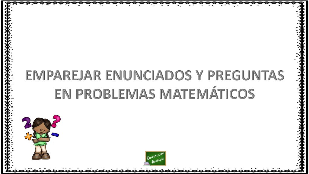 En estas actividades nuestros estudiantes deben de emparejar dos partes diferentes para formar correctamente un problema sencillo de matemáticas. La resolución de problemas implica la capacidad de identificar y analizar […]
