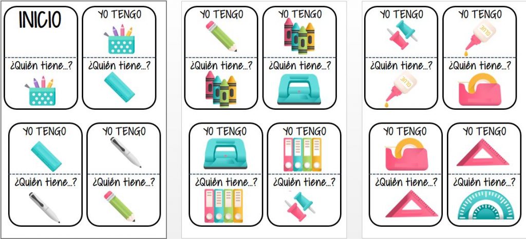 Los juegos de Yo tengo – ¿Quién tiene? son una forma divertida de enseñar y repasar vocabulario y las estructuras interrogativas en tu aula de preescolar, infantil o primaria. Son fáciles de preparar y […]
