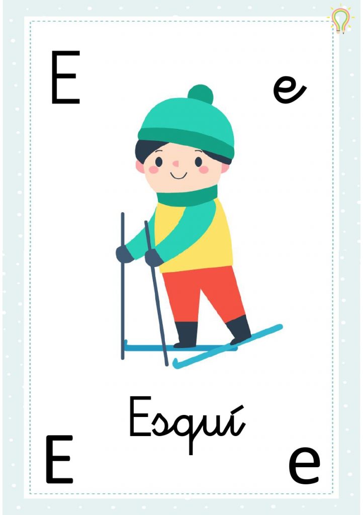 Precioso abecedario de invierno para decorar tu aula de Infantil ...