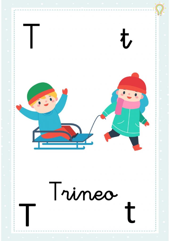 Precioso abecedario de invierno para decorar tu aula de Infantil ...