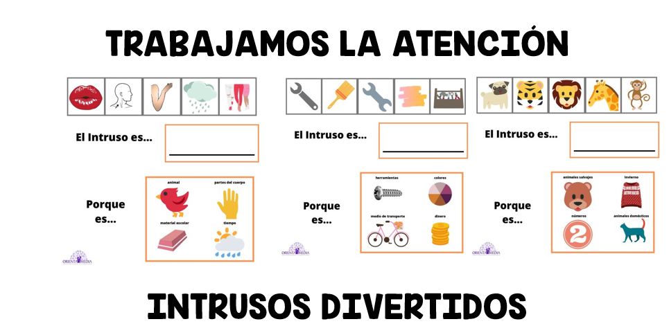 Este recurso se basa en una serie de fichas ilustradas con conjuntos de imágenes, en las que se esconde un intruso: un elemento que no pertenece a la misma categoría […]