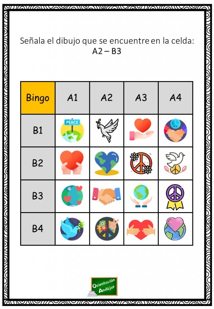 Divertida actividad para trabajar el próximo día 30 de enero, día de la Paz escolar y la no violencia. Ejercicio en el que trabajaremos la atención con originales dibujos relacionado […]