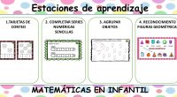 A continuación, os dejamos 4 actividades de matemáticas para trabajar en Infantil.