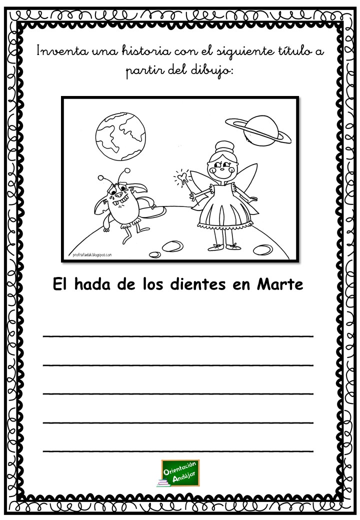 Historias inventadas a partir de dibujos. -Orientacion Andujar