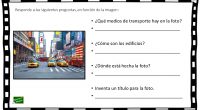 Trabajar con imágenes reales es un buen recurso para aproximar a nuestros alumnos con la tarea. En la siguiente actividad la importancia reside en la vinculación entre imágenes y texto: […]