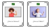 A continuación, os traemos una colección de tarjetas para trabajar las descripciones a través de imágenes reales de niños. Además con este ejercicio podemos trabajar la expresión oral, para ello […]