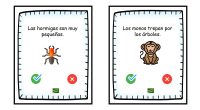 Esta tarea es más entretenida para los alumnos que la de contestar preguntas y nos permite del mismo modo comprobar su capacidad de comprensión en este nivel. En ella encontraremos […]
