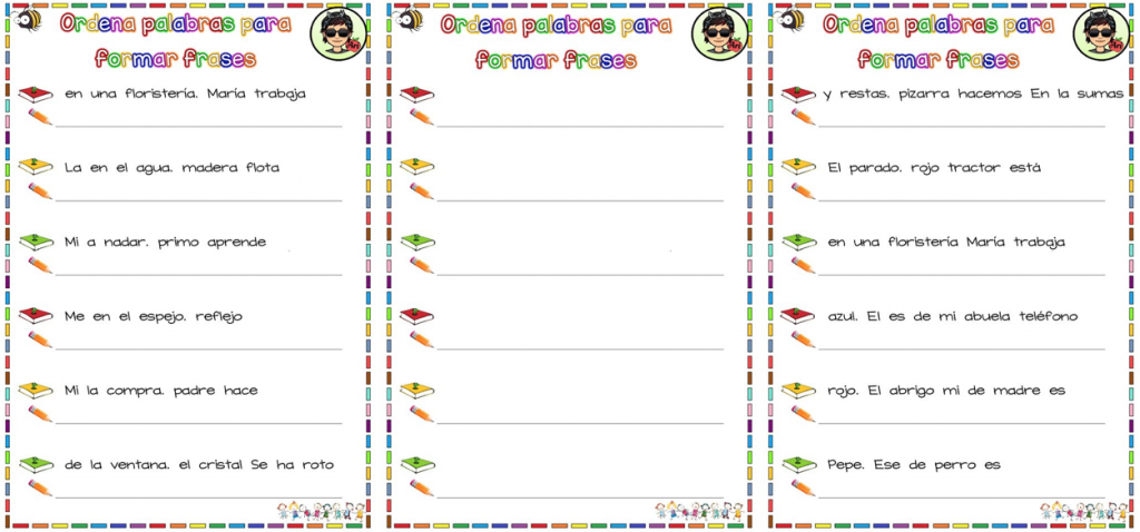 Las tareas de ordenar palabras para componer frases con sentido, son una importante  técnica utilizada  para la mejora de la comprensión lectora. Este tipo de tarea hace al alumno reflexionar sobre el sentido […]