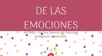 Hoy os traigo un material que uso mucho con los y las peques con los que trabajo. … ?Es un material con el que vamos a trabajar cinco emociones: alegría, […]