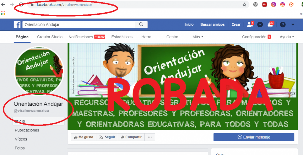 Estimados seguidores esta noche nos han robado varias páginas de facebook, necesitamos tu ayuda, Solo tienes que entrar y denunciar tanto la pagina como los perfiles de la gente que […]