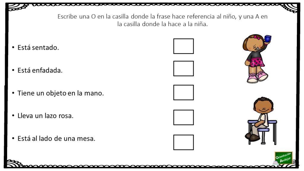 Hoy os traemos unas divertidas fichas en las que trabajaremos la atención a la vez que la comprensión lectora a partir de dibujos, sólo hay que marcar con una O […]